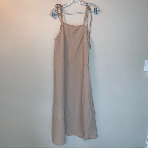 KOTN Seersucker Dress in Desert S - Picture 6 of 13